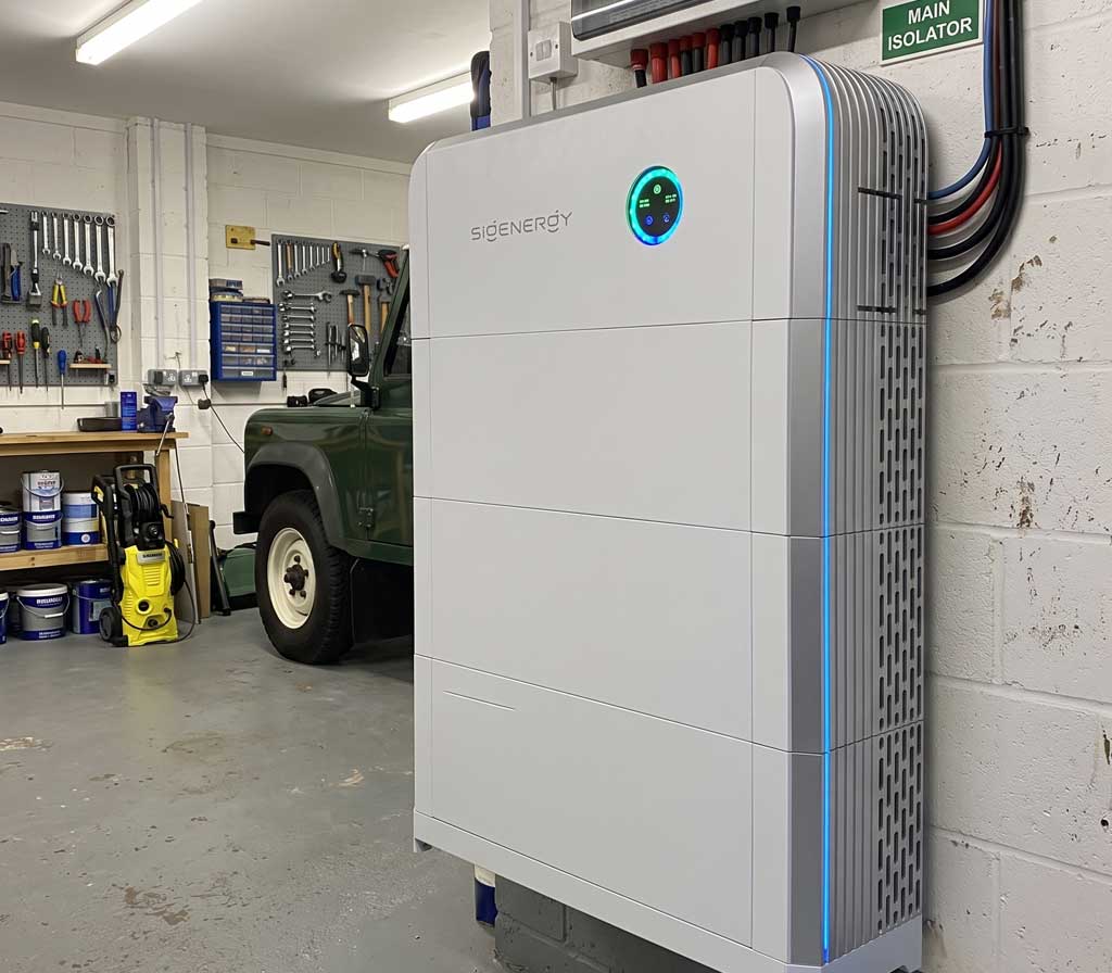 Sigenergy SigenStor battery system installed by L-N Solar